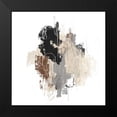 thumbnail image 2 of Vess, June Erica 12x12 Black Modern Framed Museum Art Print Titled - Missive II, 2 of 5