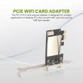 thumbnail image 4 of PCIE WiFi Card Adapter Bluetooth Dual Band Wireless Network Card Repetidor Adaptador for PC Desktop, 4 of 5