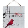 thumbnail image 1 of Merry Christmas Cardinal Wall Decor, 1 of 1