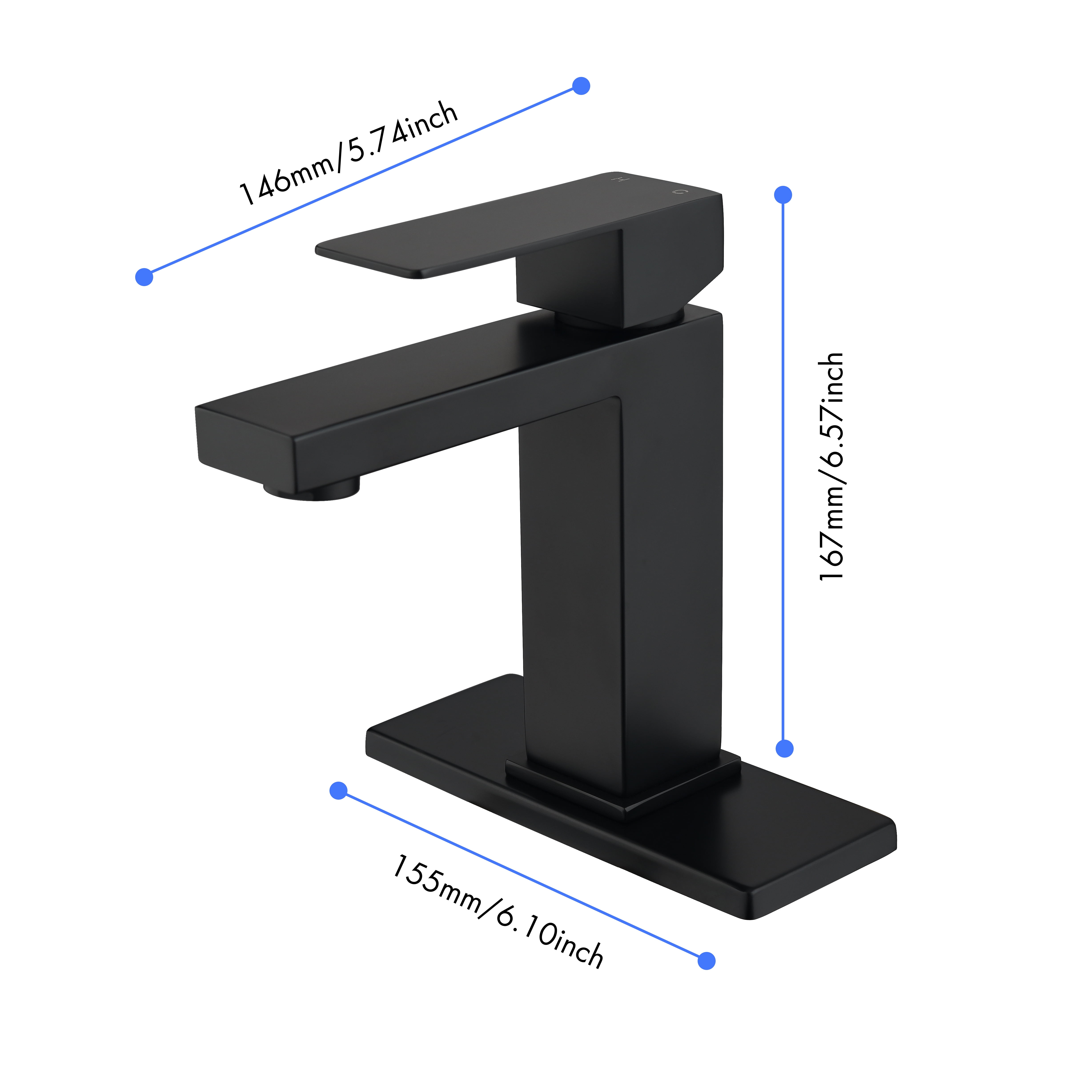 Bathroom Faucet,Single Handle Bathroom Vanity Sink Faucet