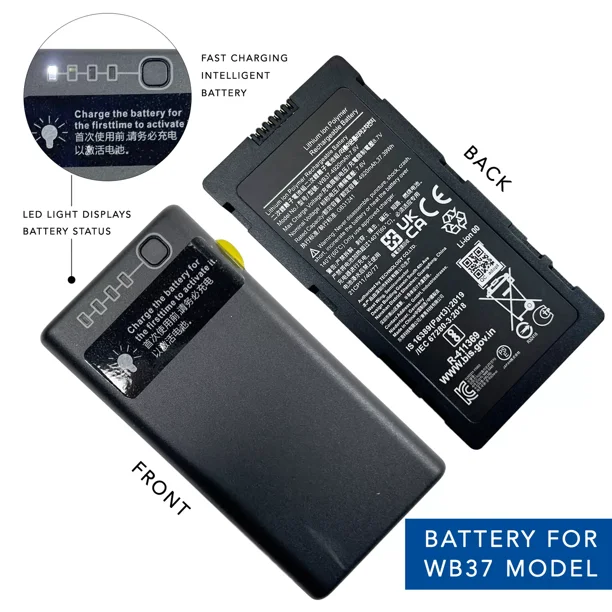 Amazon.com: GBBBT WB37 Intelligent Replacement Battery for D