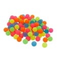 thumbnail image 1 of Bouncy Balls Juvale 100 unidades para niños, 25 mm, goma neón, 1 of 9