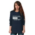 thumbnail image 3 of Sarcasm Loading Please Wait Plus Size Long Sleeve Graphic Tee Shirt Brisco Brands 2X, 3 of 5