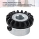 thumbnail image 4 of Engranaje Cónico De Gancho Giratorio, Plástico De Acero Inoxidable 103361 Ajuste Perfecto Amplia Compatibilidad Engranaje De Gancho Para Máquina De Coser Con 2 Tornillos Para, 4 of 7