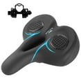 thumbnail image 4 of jinwen Mountain Bike Seat Non Slip Shock Absorbing Widen Thickened Long Distance Riding Blue, 4 of 5