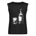 thumbnail image 5 of Whiskey Neat Men'S Muscle T-Shirt, Sleeveless, Muscle Tank Tee Top 2XL, 5 of 7