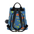 thumbnail image 2 of FORMRS Women's Travel Backpack Purse Anti-Theft Hidden Pockets Casual Shoulder Bag, Blue Cartoon Galaxy, 2 of 7