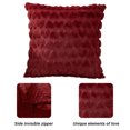thumbnail image 3 of Juego de 2 fundas de almohada de 18 x 18, fundas bohemias para cama, funda de almohada mullida para sofá para sala de estar, 3 of 5