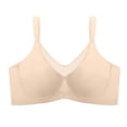 thumbnail image 5 of Jelly Bras for Women T Shirt Bra Padded Bra Plus Size Bras Soft Intentions Jelly Wireless Bra Supportive Bras Padded Bras Soft Bras Wide Comfortable Straps Supportive Lift And Shape Bra Beige, 5 of 9
