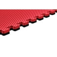 thumbnail image 4 of Norsk Red/Black 24 in. x 24 in. EVA Foam Truly Reversible Sport MMA Interlocking Tile (20-Tile), 4 of 6