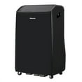 thumbnail image 6 of Restored Hisense 10,000 BTU (15,000 BTU ASHRAE) Dual Hose Portable AC with Heat Pump and Wifi, Gray (Refurbished), 6 of 9