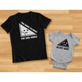 thumbnail image 5 of Daddy and Son Matching Outfits Fathers Day Dad & Baby Shirts Funny Men T shirt Baby Gray 24M (18-24M), 5 of 6