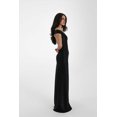thumbnail image 3 of EASYBRAUS Satin Strapless Mermaid Evening Dress Women Long Formal Party Gown, 3 of 5