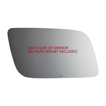 LH Driver Side Mirror Glass For 90-05 GM Safari / Astro Van – With Adhesive