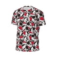 thumbnail image 6 of Wukai Cute Dog Print Men's Short-Sleeved Mesh T-Shirt,Quick-Dry Short Sleeve Workout T-Shirt-5X-Large, 6 of 8