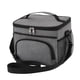 thumbnail image 4 of Fiambrera Aislada para Mujeres Y Hombres, Reutilizable para Oficina, Picnic, Senderismo, Playa, Bolsa Organizadora con Correa Ajustable para Gris, 4 of 8