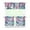 White-35, variant on Kitchen Curtains and Valance Set 24 Inch Tier Pioneer Colorful Floral Curtains Small Drapes for Cafe Living Room Bathroom Farmhouse 3 Pieces Set Rod Pocket