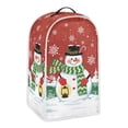 thumbnail image 2 of HELLHERO Christmas Snowman Pattern 1Pcs Dust Cover Polyester Reusable for Household Users, 2 of 6