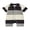Black, variant on BemeyourBBs Newborn Baby Boy Summer Clothes Romper One Piece Outfit 0 3 6 12 18 Months Contrast Color Stripes Collar Short Sleeve Button Down Jumpsuit Shorts