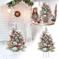 thumbnail image 1 of Christmas Glowing Christmas Tree Christmas Planter Filler Planter Christmas Holiday Planter Filler Outdoor Decorations Lighted Xmas Trees With Tripod Stake Wire for Flowers Hydrangeas Flowers Flower, 1 of 3