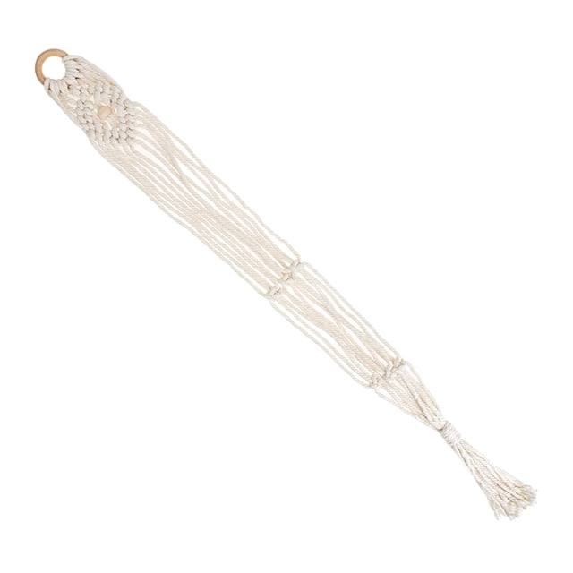 Miangastore Macrame Woven Ukulele Hanger Cotton and Linen Hanger for Music Instrument