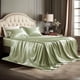 thumbnail image 1 of Juego de Sábanas Bedsure Satin King Size 4 Piezas Verde Salvia, 1 of 9