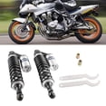 thumbnail image 4 of GZYF 375mm 14.75" A Pair Rear Nitrogen Shock Absorbers for Kawasaki Black/Silver Rear Shock Absorbers, 4 of 4