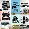 thumbnail image 3 of LAMIRO Children’S Bedroom Wall Sticker Home Decoration Game Zone Gamer Art Decal Wall Art Boys Playroom Wall Gamer Room Decor for Boys, 3 of 7