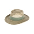 thumbnail image 3 of Kenny K  Twisted Seagrass Gambler Hat with Pleated Band (Men), 3 of 4