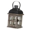 thumbnail image 4 of Artesanal Torre de lámpara BLESIY Titular candeliere Soporte Decoración para hogar Portavelas de viento de madera, 4 of 7