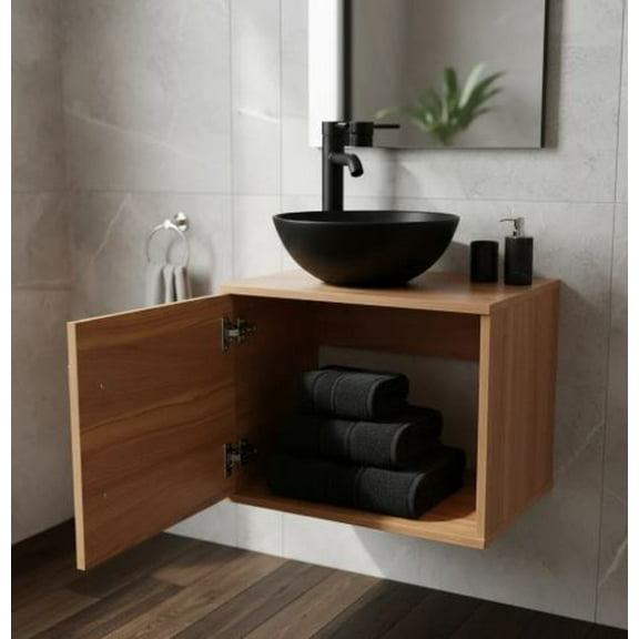 Gabinete Flotante Para Baño Sin Llave Ni Ovalín.
