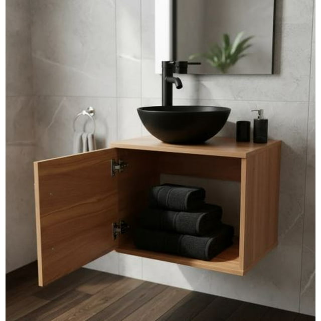 Gabinete Flotante Para Baño Sin Llave Ni Ovalín.