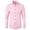 #Pink, variant on DPTALR Men's Casual Business Fashion Long-Sleeve Shirt Turn-Down Collar Button Design,Pink,XL