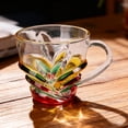thumbnail image 4 of WMQPNNS Hand Painted Glass Cup Unique Design for Home and Durable Reusable Drinking Tumbler with Patterns, 4 of 6