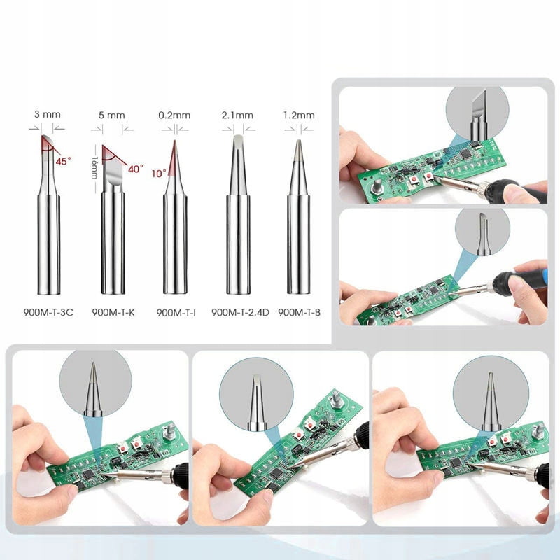Constant temperature internal heating electric soldering iron 60w adjustable temperature 110V electric soldering iron package