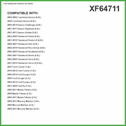 ECOGARD XF64711 Engine Fuel Filter - Premium Replacement | Fits 2008-2012 Ford Escape 3.0L; 2009-2012 Escape 2.5L; 2001-2008 Ka 1.6L; 2009-2011 Mercury Mariner, Mazda Tribute 2.5L