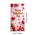 thumbnail image 3 of Valentine's Day Party Decoration Banner Heart Design Backdrop Event Photo Props Love Celebration Romance Gift Box Background, 3 of 4