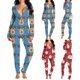 thumbnail image 3 of Pijamas navideños para adultos, mono Sexy con espalda al trasero para mujer, ropa de dormir cálida con botones de Anime de Papá Noel, Otoño e Invierno, 3 of 4