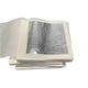 thumbnail image 4 of Decoración artesanal con papel de aluminio plateado real simple y doble, papel de aluminio plateado blanco puro 999, mango recto cortado con lámina de oro y plata, 4 of 4
