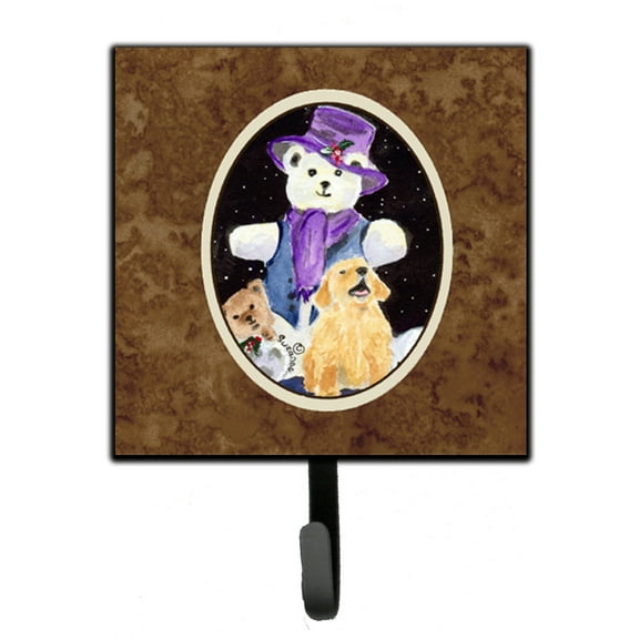 Carolines Treasures SS8954SH4 Golden Retriever Leash Holder or Key Hook, Small, Multicolor