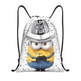 thumbnail image 1 of Pofeuu Minions for Water-Resistant 210D Drawstring Bag Compact Foldable Design Gym Yoga Travel Essentials Lightweight Carryall-Medium, 1 of 6