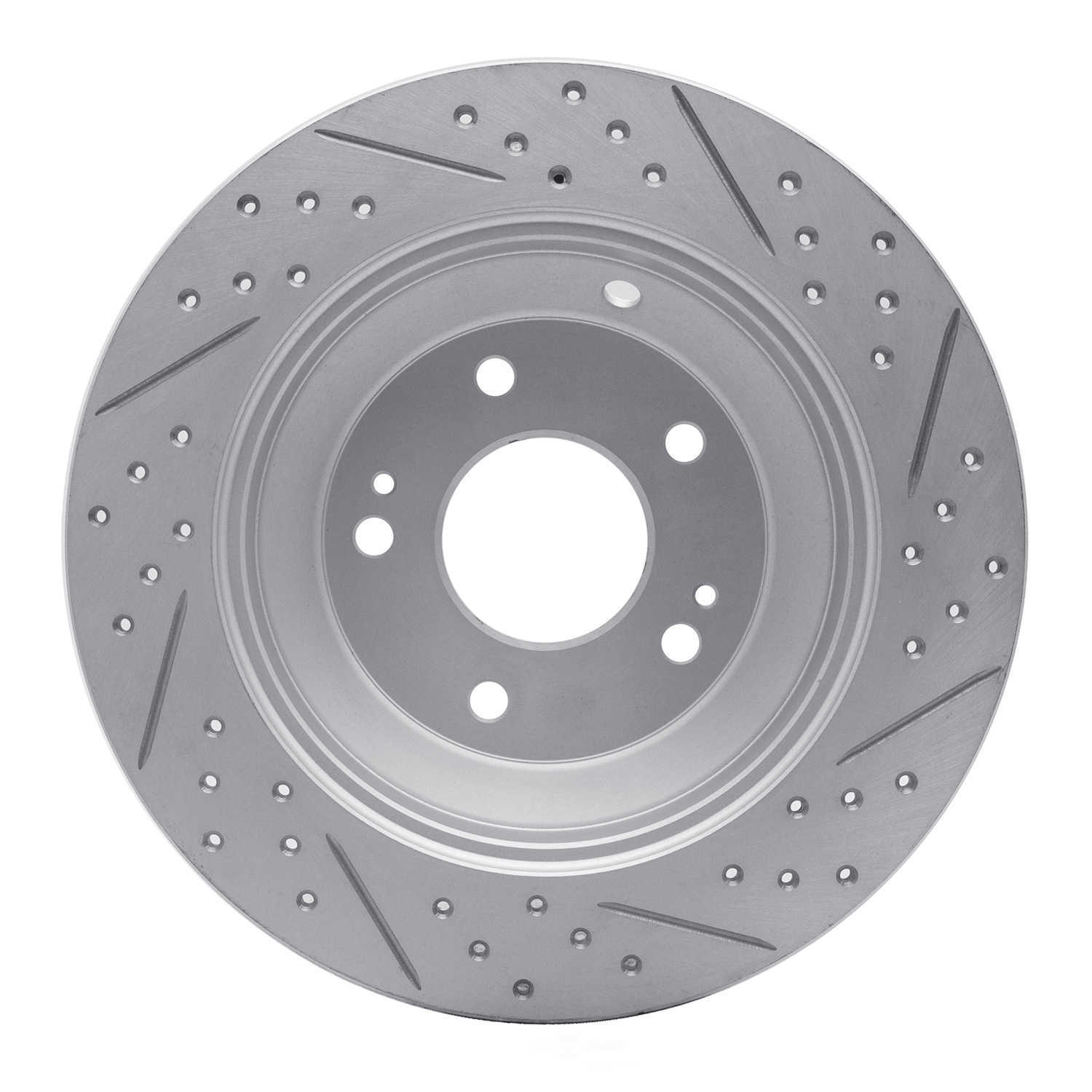 Dynamic Friction Company 830-03050L DFC Geoperformance Rotor - Drilled and Slotted