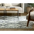 thumbnail image 7 of Well Woven Melody Chantico Ethnic Grey 7'10" x 9'10" Thick Shag Area Rug, 7 of 7