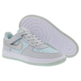 thumbnail image 4 of Nike Force 1 Low EasyOn Leather PS Boys Shoes Size 9, Color: Pure Platinum/Metallic Silver, 4 of 4