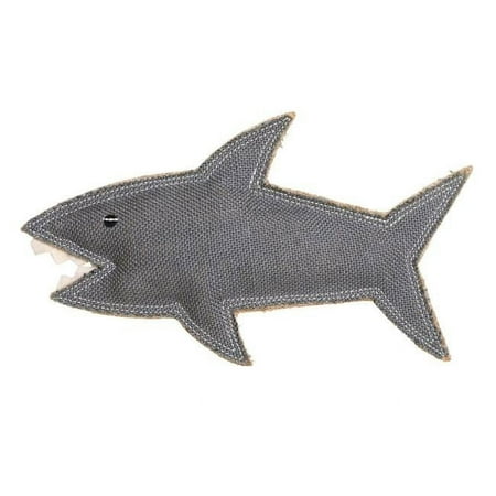UPC: 0732068565602 | Dog Owners Outdoor Gear 890393 Shazza Shark Dog Toy  Grey