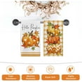 thumbnail image 6 of Fall Hello Pumpkin Patch Kitchen Dish Towels Set of 2, Autumn Maple Leaves Hand Towels Buffalo Plaid Check Drying Baking Cooking Cloth, Farmhouse Thanksgiving Home Kitchen Decor 18x26 Inch, 6 of 6