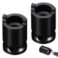 thumbnail image 2 of 2Pcs Angle Grinder Socket Wrench Manual Electric Wrench Sleeve Steel Sturdy Easy Release Socket Wrench Durable Angle Grinder Thread Adapter Compatible with 1/2 (12.5mm) Ports, 2 of 11