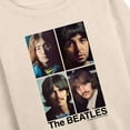 thumbnail image 3 of The Beatles - The White Album Cover with Members Lightweight French Terry Wide Neck Long Sleeve Graphic Shirt, 3 of 6
