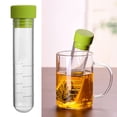 thumbnail image 2 of XISAOK Leak Proof Teas Infuser Portable Design Glass Test Tube Clear Teas Strainer Filter, 2 of 9