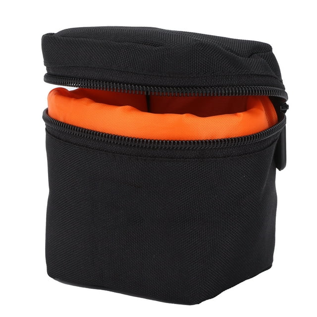 Bolsa de lente de cámara gruesa Bolsa de lente de cámara individual Bolsa de lente a prueba de golpeBolsa gruesa para lente de cámara, bolsa pequea y portátil de compresión a prueba de golpes para fot